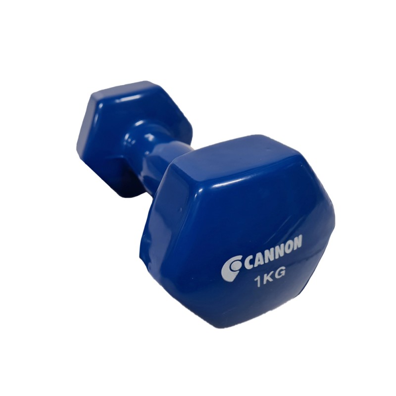 Pesas de Vinilo, 1-5 Kg, set de Mancuernas de gimnasio para entrenamiento fitness y musculación, pesas hexagonales de vinilo,