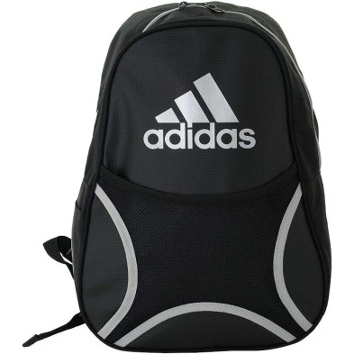 Adidas - Mochila Backpack Club Gris, Asas Acolchadas, Compartimento Lateral, Malla Exterior