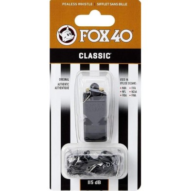 Cannon - Silbato Fox40 Classic con Cordón. Blister