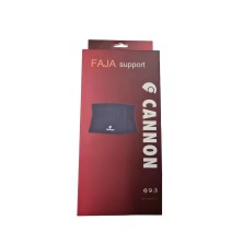 CANNON Faja Neopreno Reductora Ajustable, Cintura de Mujer y Hombre, Unisex, Entrenamiento Deportivo