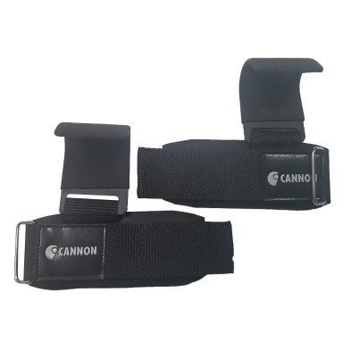 CANNON - Guantes para levantamiento de pesas con gancho