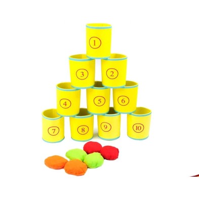 Traditional Garden - Divertido juego de puntería para niños. Juego de exterior en equipo Ideal para regalo y colegios