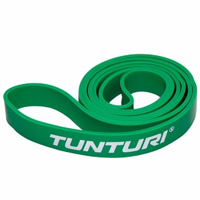 Tunturi - Expansor con Asas, Intensidad media. Banda de resistencia fitness para pilates, entrenamiento, yoga y gimnasio