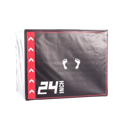 Cajon pliometrico Soft Plataforma salto 50x60x75 cm.