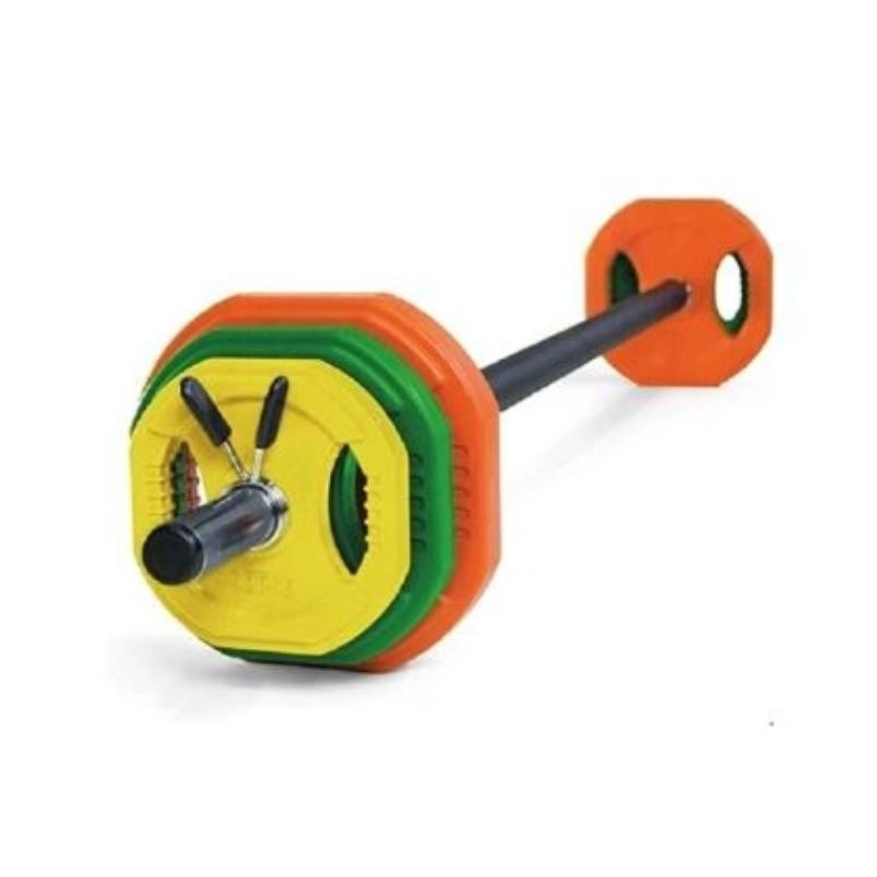 Set Pesas Barra Pump 20 Kg